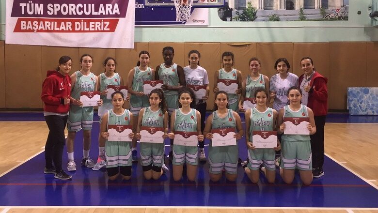 Leventspor U14 kızlarda Türkiye dördüncüsü